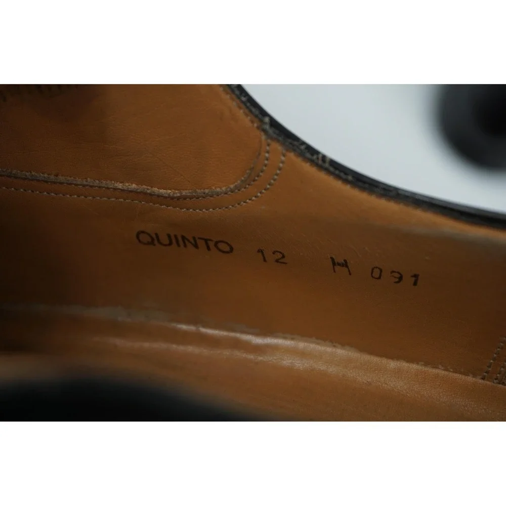 Mezlan Shoes‎ Men's Size 12 Black Quinto Cap Toe Oxford Dress Leather Formal
